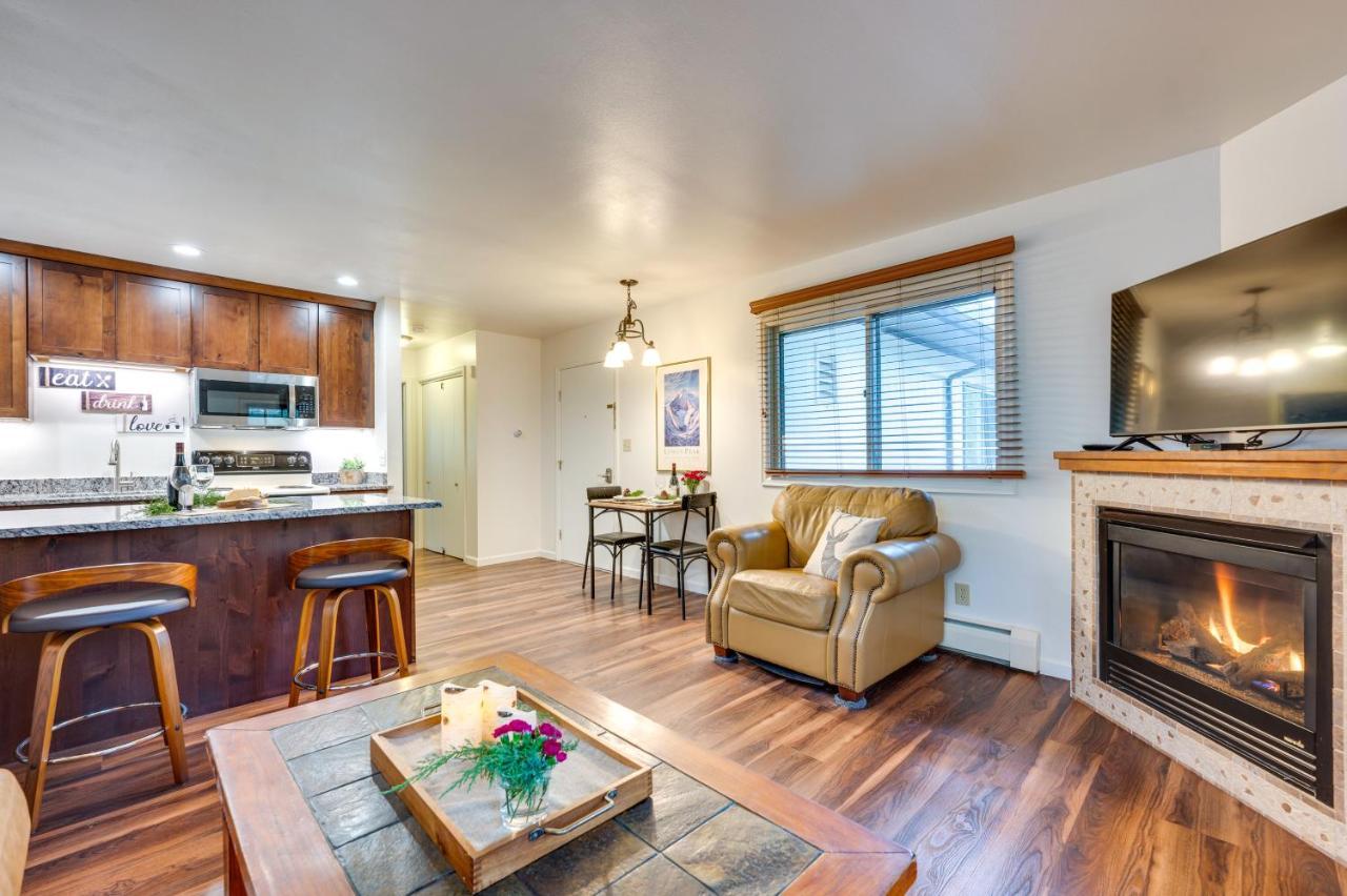 Estes Park Condo Rental Balcony With River Views! Bagian luar foto