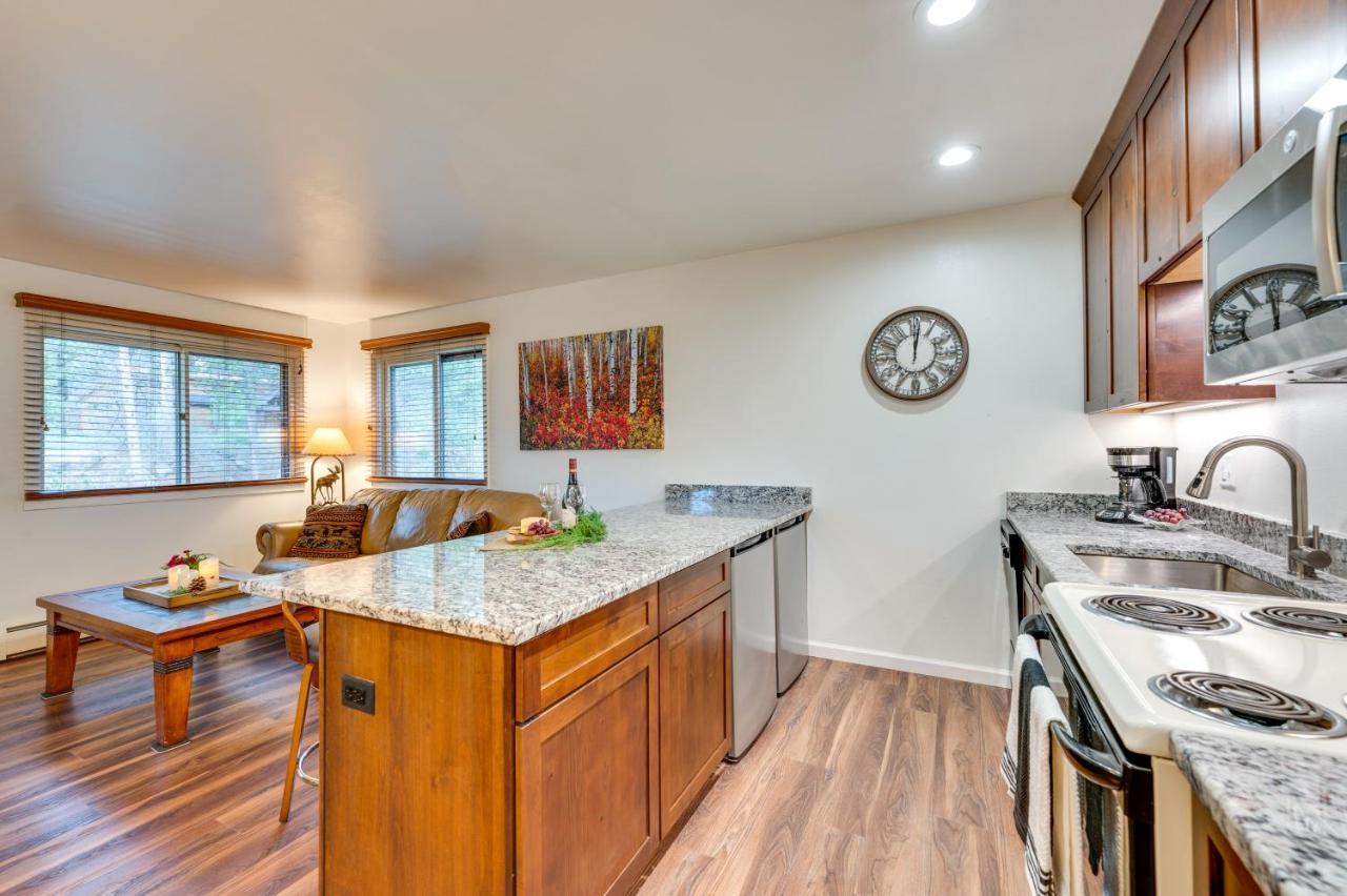 Estes Park Condo Rental Balcony With River Views! Bagian luar foto