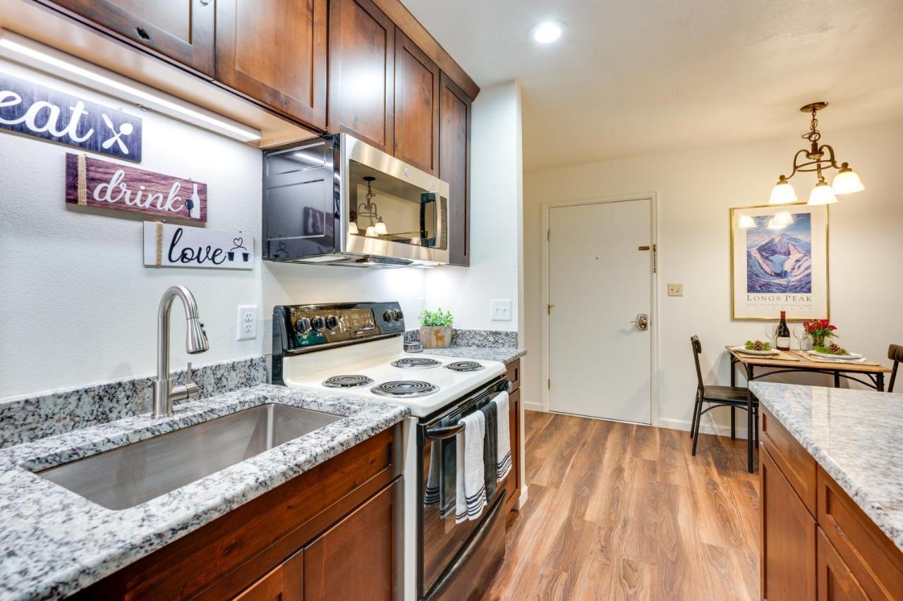 Estes Park Condo Rental Balcony With River Views! Bagian luar foto
